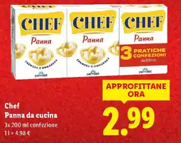 Lidl Chef Panna da cucina offerta