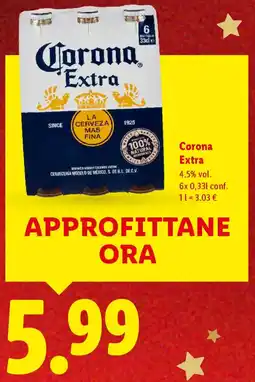 Lidl Corona Extra offerta