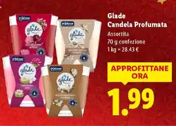 Lidl Glade Candela Profumata offerta