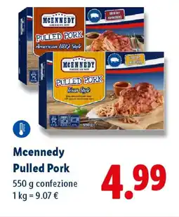 Lidl Mcennedy Pulled Pork offerta