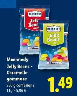 Lidl Mcennedy Jelly Beans - Caramelle gommose offerta