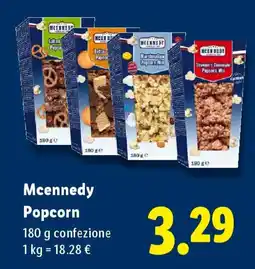 Lidl Mcennedy Popcorn offerta