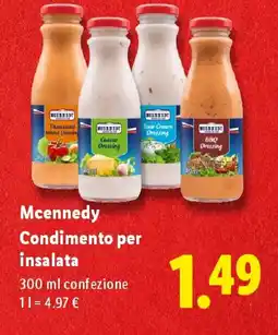 Lidl Mcennedy Condimento per insalata offerta