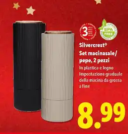 Lidl Silvercrest Set macinasale/ pepe offerta