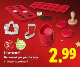 Lidl Silvercrest Accessori per pasticceria offerta