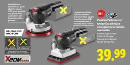 Lidl Parkside Performance Levigatrice orbitale o smerigliatrice eccentrica ricaricabile offerta