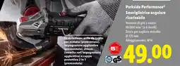 Lidl Parkside Performance Smerigliatrice angolare ricaricabile offerta