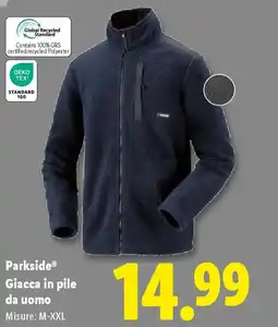 Lidl Parkside Giacca in pile da uomo offerta