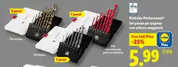 Lidl Parkside Performance Set punte per trapano con attacco esagonale offerta