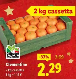 Lidl Clementine offerta