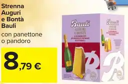 Carrefour Strenna Auguri e Bontà Bauli offerta