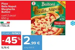 Carrefour Pizza Bella Napoli Margherita Buitoni offerta