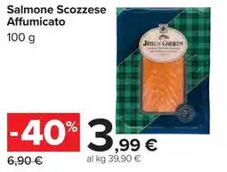 Carrefour Salmone Scozzese Affumicato offerta
