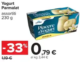 Carrefour Yogurt Parmalat offerta