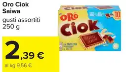 Carrefour Oro Ciok Saiwa offerta