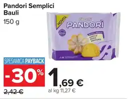 Carrefour Pandori Semplici Bauli offerta
