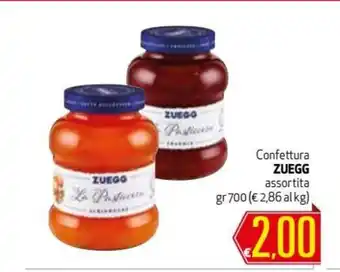 Maxi Supermercati Zuegg Confettura assortita 700gr offerta