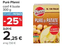 Carrefour Purè Pfanni offerta
