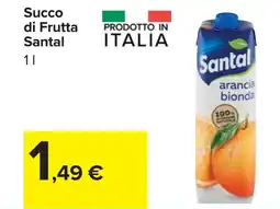 Carrefour Succo di Frutta Santal offerta