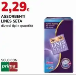 Basko Assorbenti LINES SETA offerta