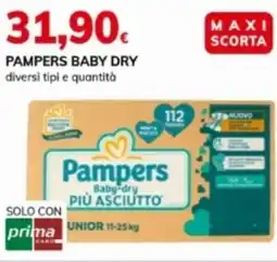Basko Pampers baby dry offerta