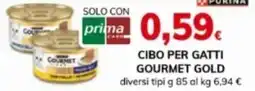 Basko Purina cibo per gatti gourmet gold offerta