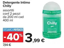 Carrefour Detergente Intimo Chilly offerta