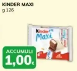 Basko Kinder maxi offerta