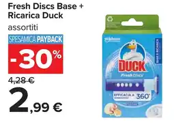 Carrefour Fresh Discs Base + Ricarica Duck offerta