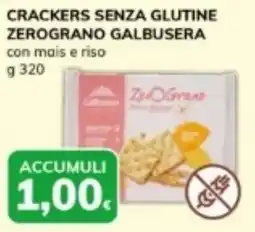 Basko Crackers senza glutine zerograno galbusera con mais e riso offerta