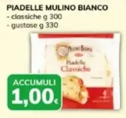 Basko Piadelle mulino bianco classiche e gustose offerta