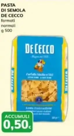 Basko Pasta di semola de cecco formati normali offerta