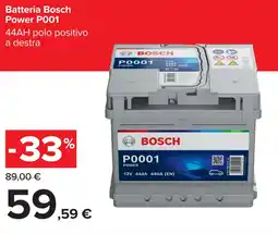 Carrefour Batteria Bosch Power P001 offerta