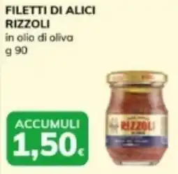 Basko Filetti di alici rizzoli in olio di oliva offerta