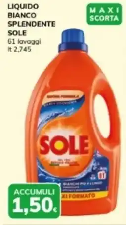 Basko Liquido bianco splendente SOLE offerta