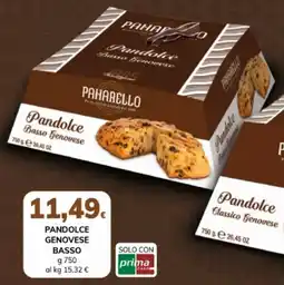 Basko Pandolce genovese basso offerta