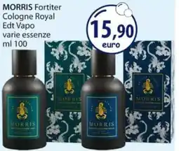 Acqua & Sapone MORRIS Fortiter Cologne Royal Edt Vapo offerta