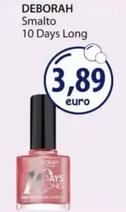 Acqua & Sapone DEBORAH Smalto 10 Days Long offerta