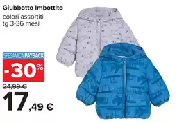 Carrefour Giubbotto Imbottito offerta