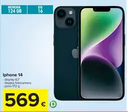 Carrefour Iphone 14 offerta
