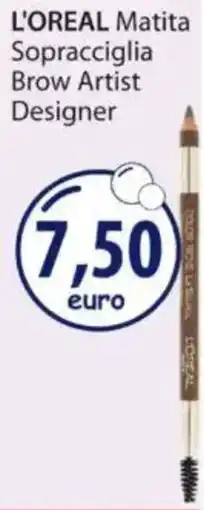 Acqua & Sapone L'OREAL Matita Sopracciglia Brow Artist Designer offerta