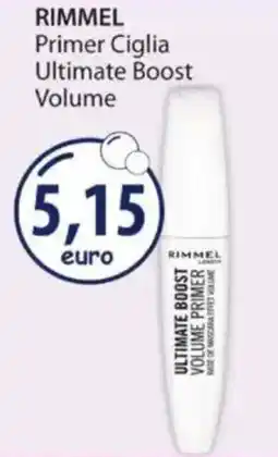 Acqua & Sapone RIMMEL Primer Ciglia Ultimate Boost Volume offerta