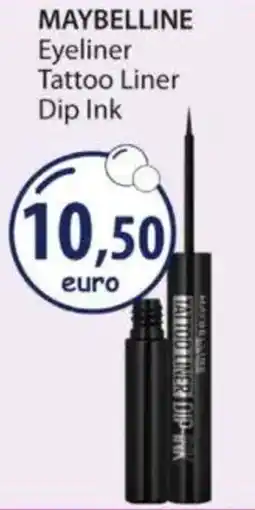 Acqua & Sapone MAYBELLINE Eyeliner Tattoo Liner Dip Ink offerta