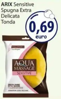 Acqua & Sapone ARIX Sensitive Spugna Extra Delicata Tonda offerta