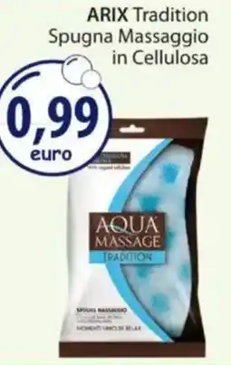 Acqua & Sapone ARIX Tradition Spugna Massaggio in Cellulosa offerta