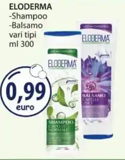 Acqua & Sapone ELODERMA Shampoo e Balsamo offerta