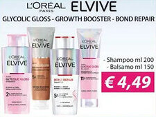 Acqua & Sapone L'ORÉAL ELVIVE Shampoo e Balsamo offerta