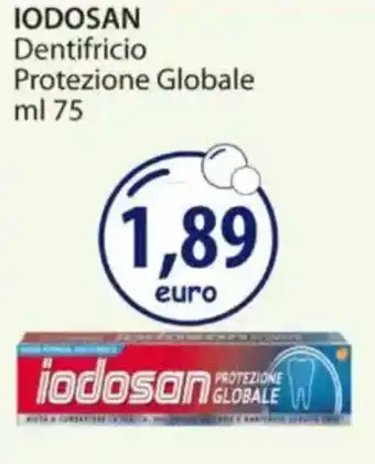 Acqua & Sapone IODOSAN Dentifricio Protezione Globale offerta