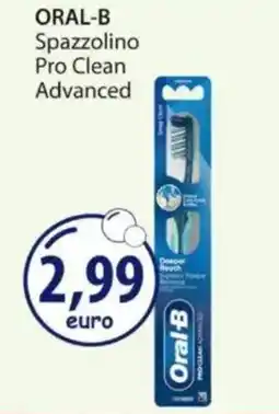 Acqua & Sapone ORAL-B Spazzolino Pro Clean Advanced offerta