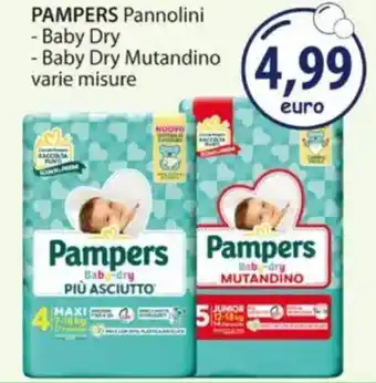PAMPERS Pannolini Baby Dry e Baby Dry Mutandino